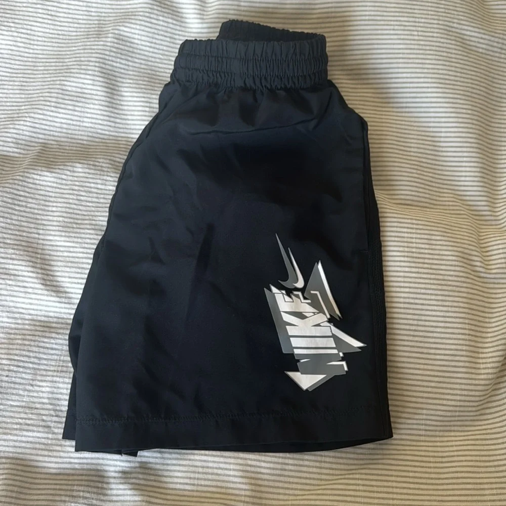 Nike Dri Fit Boys Shorts- Black